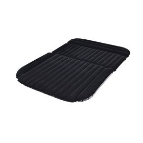 Auto Traveling Camping Air Backseat Mattress Travel Sleeping Pad (Color: black)