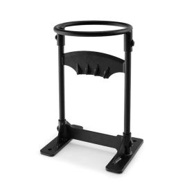 Outdoor High-Carbon Steel Structure Manual Wood Splitter (Color: black)