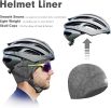 Lightweight Thermal Skull Cap Ears Warm Cycling Helmet Liner Winter Running Beanie Hats Sweat Wicking