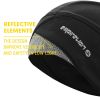Thermal Lightweight Skull Cap Helmet Liner Reflective Elements Cycling Running Beanies Hat for Men